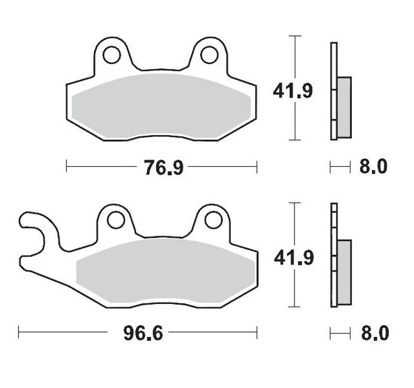 Moto-Master Brake Pad 402904