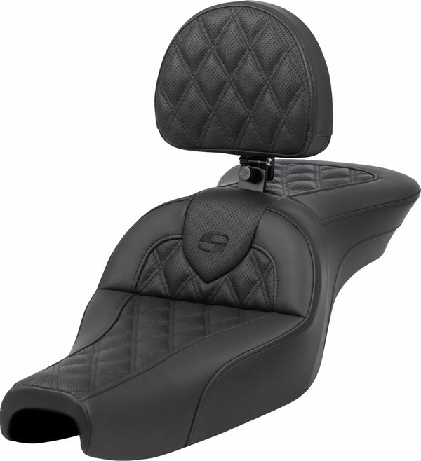 Saddlemen SEAT ROADSOFA LS W/ BACKREST 807-11-182BR