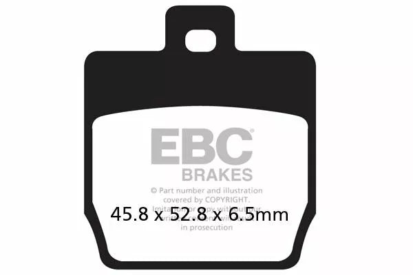 EBC Brake Pad Scooter Carbon SFAC268