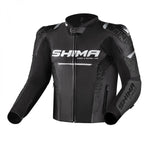 Shima mc-leather jacket str 2.0 black