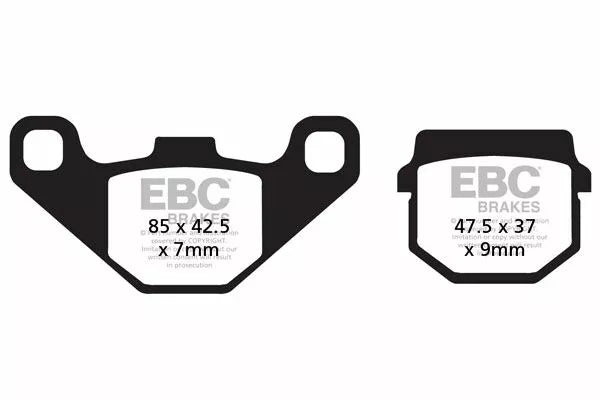 EBC Brake Pad Scooter Carbon SFAC083
