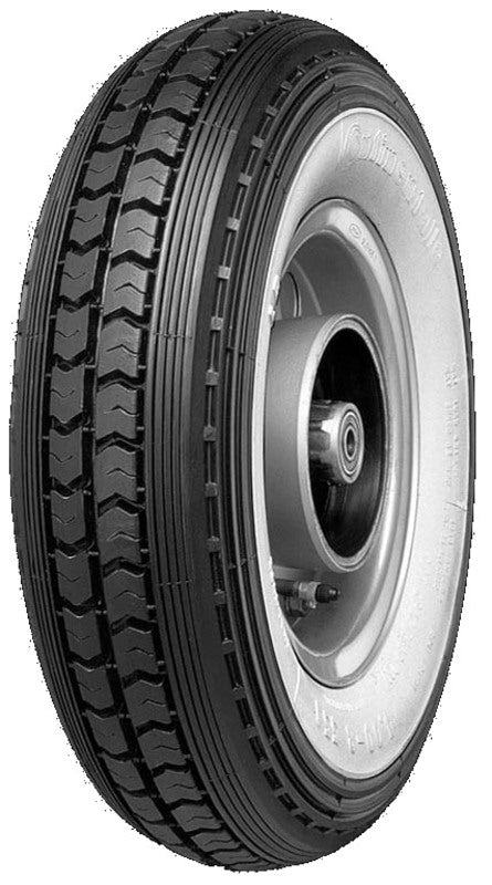Tire Continental LB WW Wall alb 3,50-8 m/c 46J TT