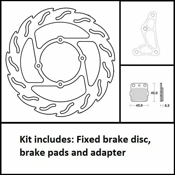 Moto-master Kit Front Fix 260mm 310028