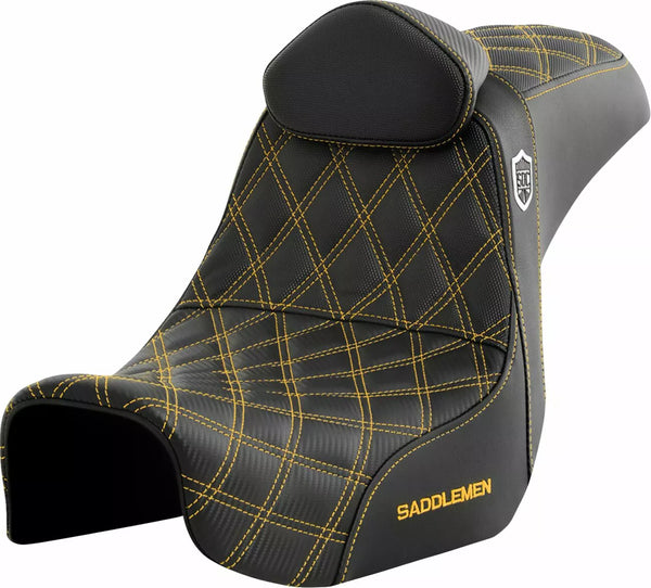 SADDLEMEN SEAT SDC Perfriptor W/Br Gol SC80604GOLRT