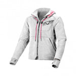 Macna lady Kevlar Mc-Hoodie District Gray