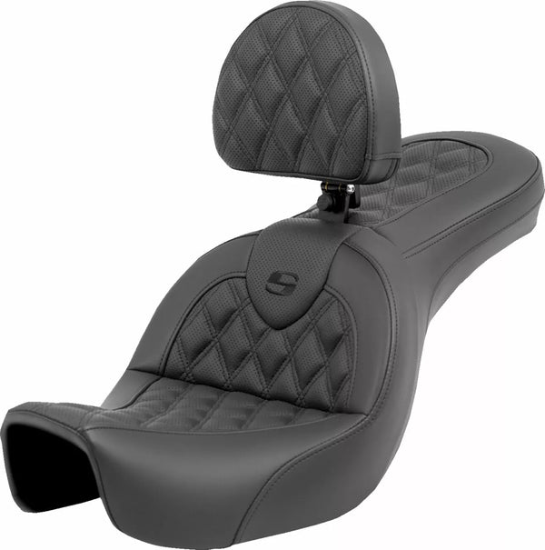 Saddlemen SEAT ROADSOFA LS cu spătar 806-04-182BR