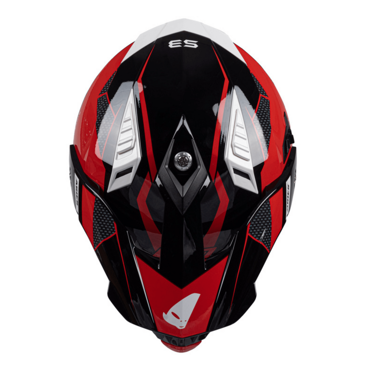 OZN Adventure MC Casca Berbec Black /Red