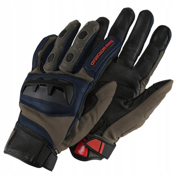 BMW MC Gloves GS Rallye Kaki /Blue