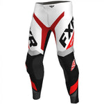 FXR Revo MX Cross Pants 20 White /Red /Char /Negru