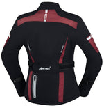 Ixs Lady Textile MC JACKE PACORA -ST NEGRU /RED