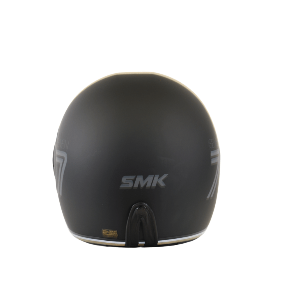 SMK Integral MC Casca Retro Seven Black