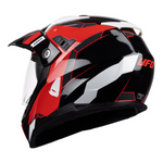 OZN Adventure MC Casca Berbec Black /Red