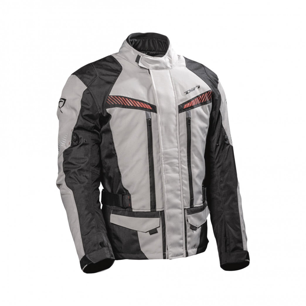 Difi Textile MC jacket Compass Aerotex Gray