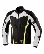 Rebelhorn Textile MC jacket Borg Black /Gray /Flu