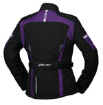 ixs lady textile mc-jacket pacora -st black /purple