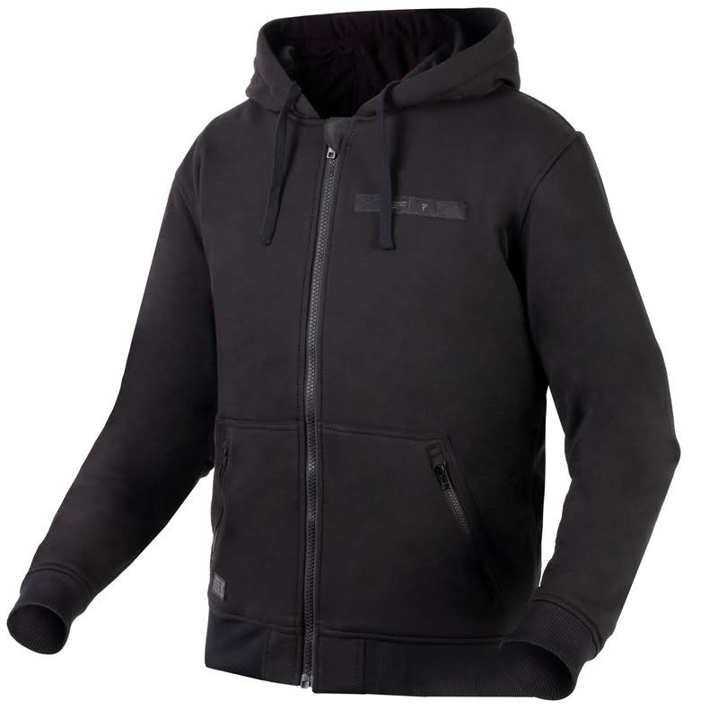 Rebelhorn Kevlar Mc-Hoodie Black up to 10XL