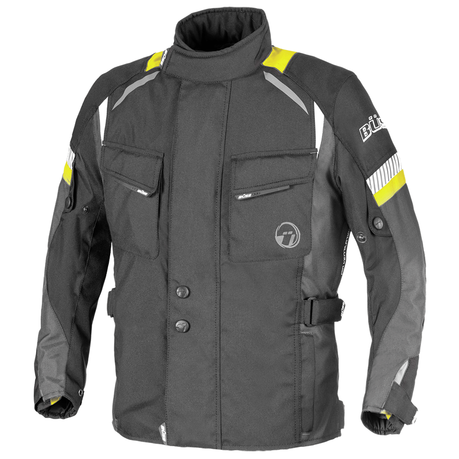 Büse Children Textile MC Jacket Breno Black /Gripa