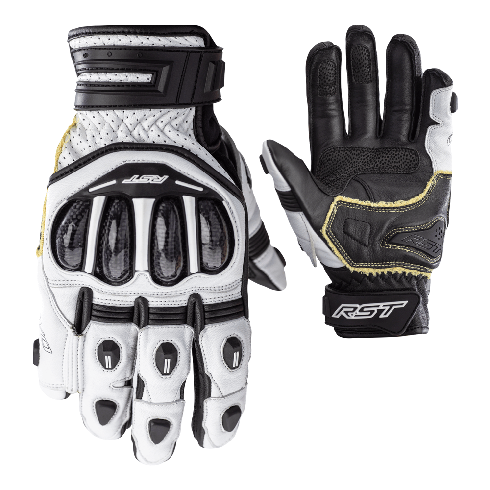 RST SPORT MC-GLOVES TRACTECH EVO 4 Scurt alb