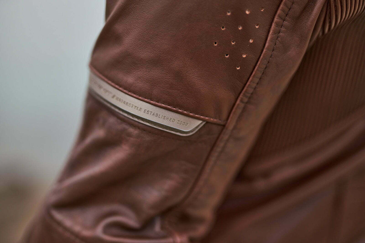 Shima Mc-Leather Jacket Hunter+ 2.0 Brown