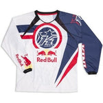 Pulover Kini Red Bull MX Vintage White