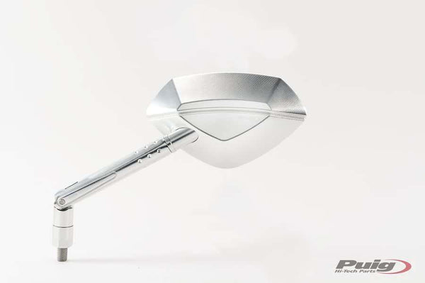 Oglindă din spate Hi-Tech în aluminiu omologat S/Stânga (1PC)