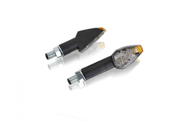 Rotiți LED -urile negre scurte ușoare omologate