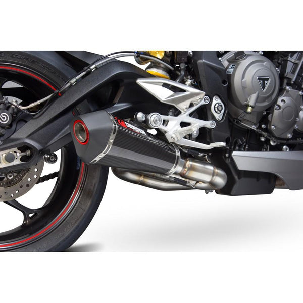 Triumph Street Triple 765 R / Street Triple 765 S / Street Triple 765 RS 2017-2019 SERKE TAPER SLIER-ON CONTRA CONTRA