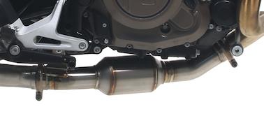 Husqvarna Vitpilen 70118/19 Gruparea din oțel inoxidabil fără catalizator pentru amortizoare originale sau săgeți