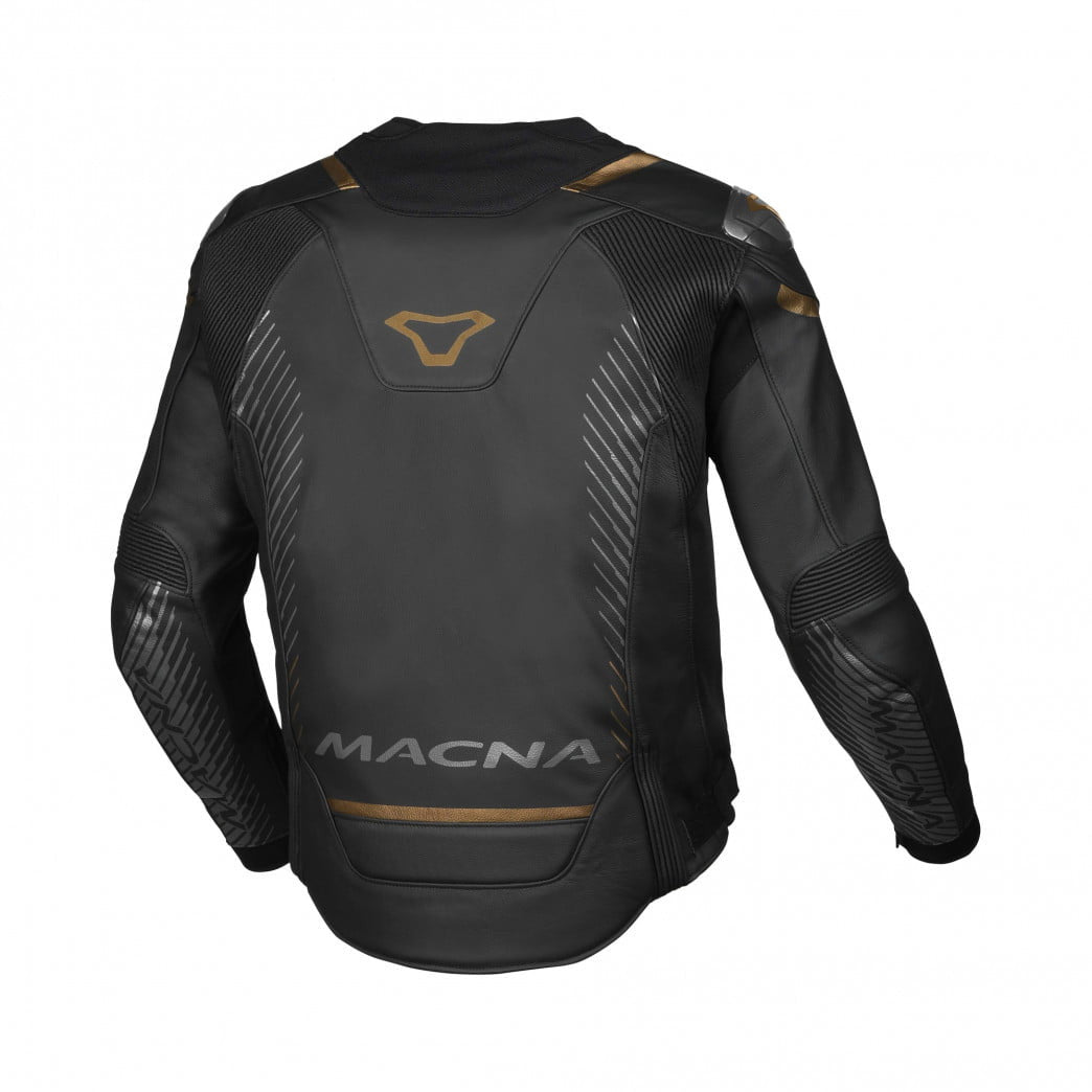 Macna din piele MC-JACKET TRONNIQ BLACK /GOLD