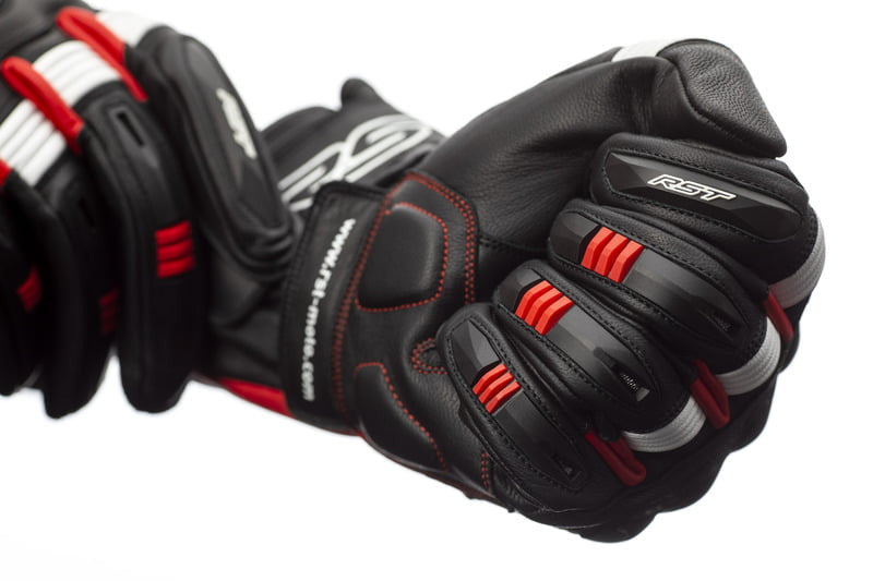 RST Sport MC-Gloves Pilot negru /roșu