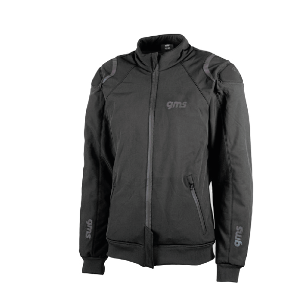 GMS SOFTSHELL MC jacket Falcon black