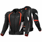 Shima Textile MC JACKE MESH PRO BLACK /RED