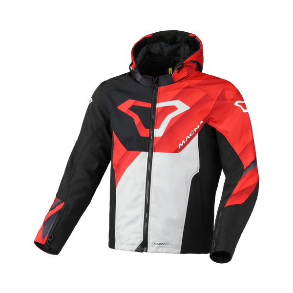 Jacheta Macna Softshell MC Atracor Black /Red
