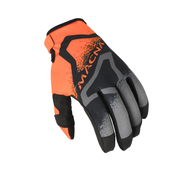 MX GLOVES MACNA, BACKYARD-1 Black/Orange/Gray
