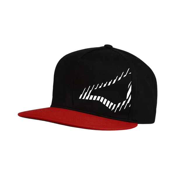 Macna Cap Snapback logo -ul negru /roșu