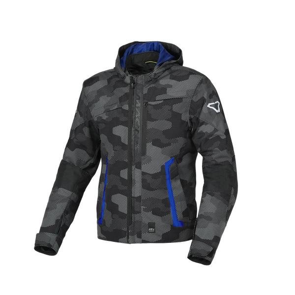 Macna Textile MC jacket rigs black /camo