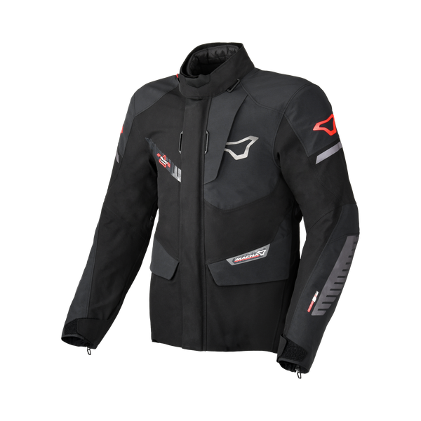 Macna textile MC jacket synchrone black