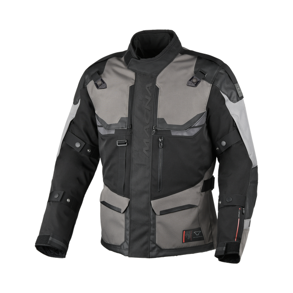 Macna textile MC jacket Touros black /gray