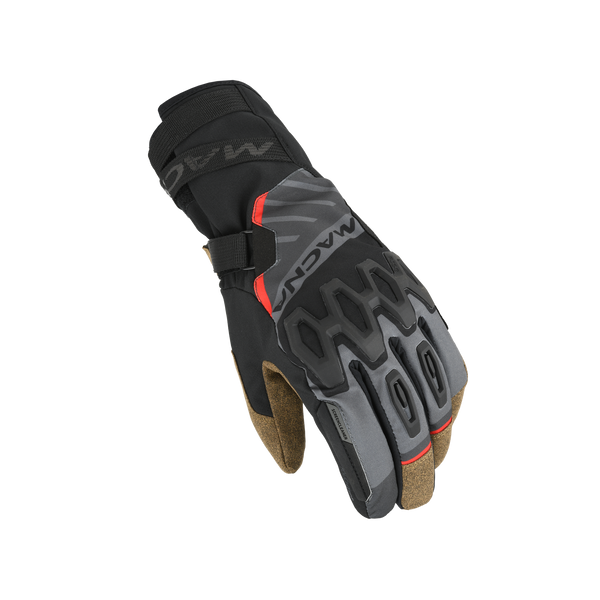 Mănuși de motociclete Macna, Tyrian RTX Taupe/Brown/Negru