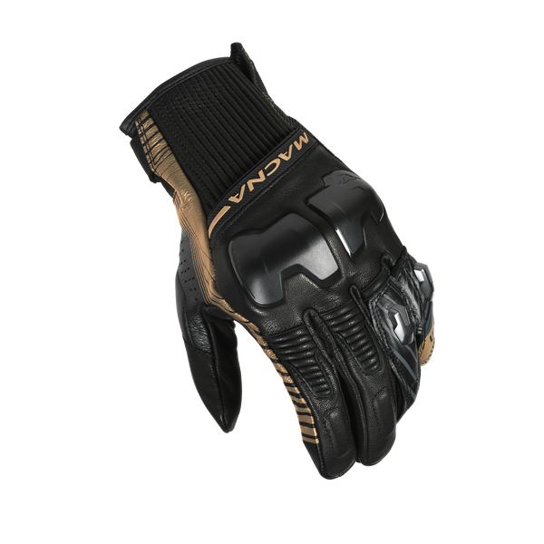 Mănuși de motociclete Macna, Ultraxx Black/Gold