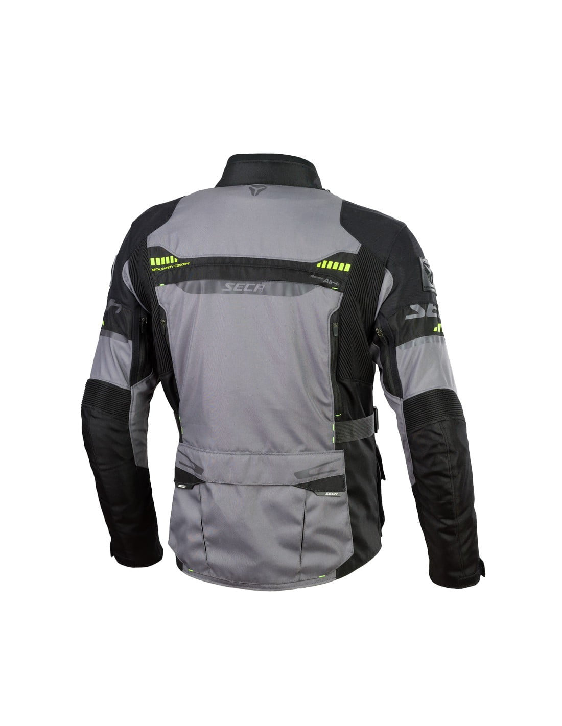 Seca Textile MC Jacket Arrakis II Gri /Negru