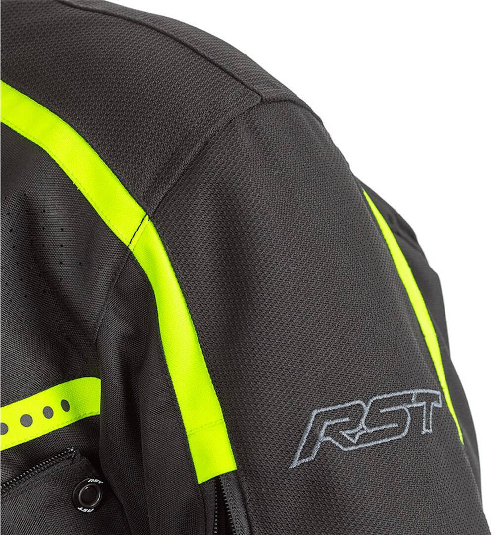 RST textile MC jacket Maverick Black /Flu