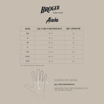 Broger Dam Mc-Gloves Alaska nisip vintage