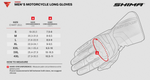 Mănuși Shima MC-Sport Str-2 Ventilat Negru