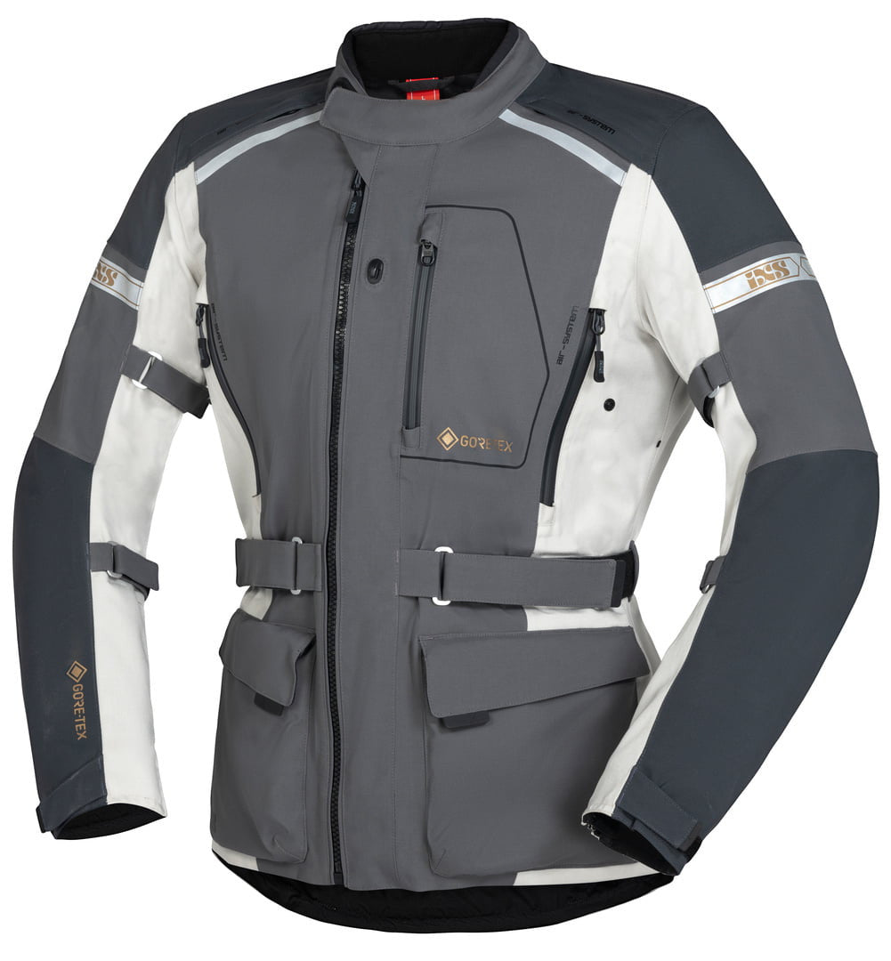 IXS GORE-TEX® TEXTILE LAMINAT MC JACKEM MASTER-GTX 2.0 GRAY