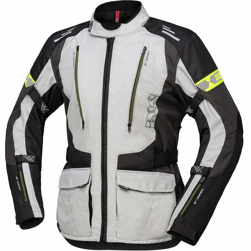 Ixs Textile MC Jacket Lorin St Grey /Gripa