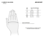 SHIMA MC GLOVE XRS-3 Negru /Roșu