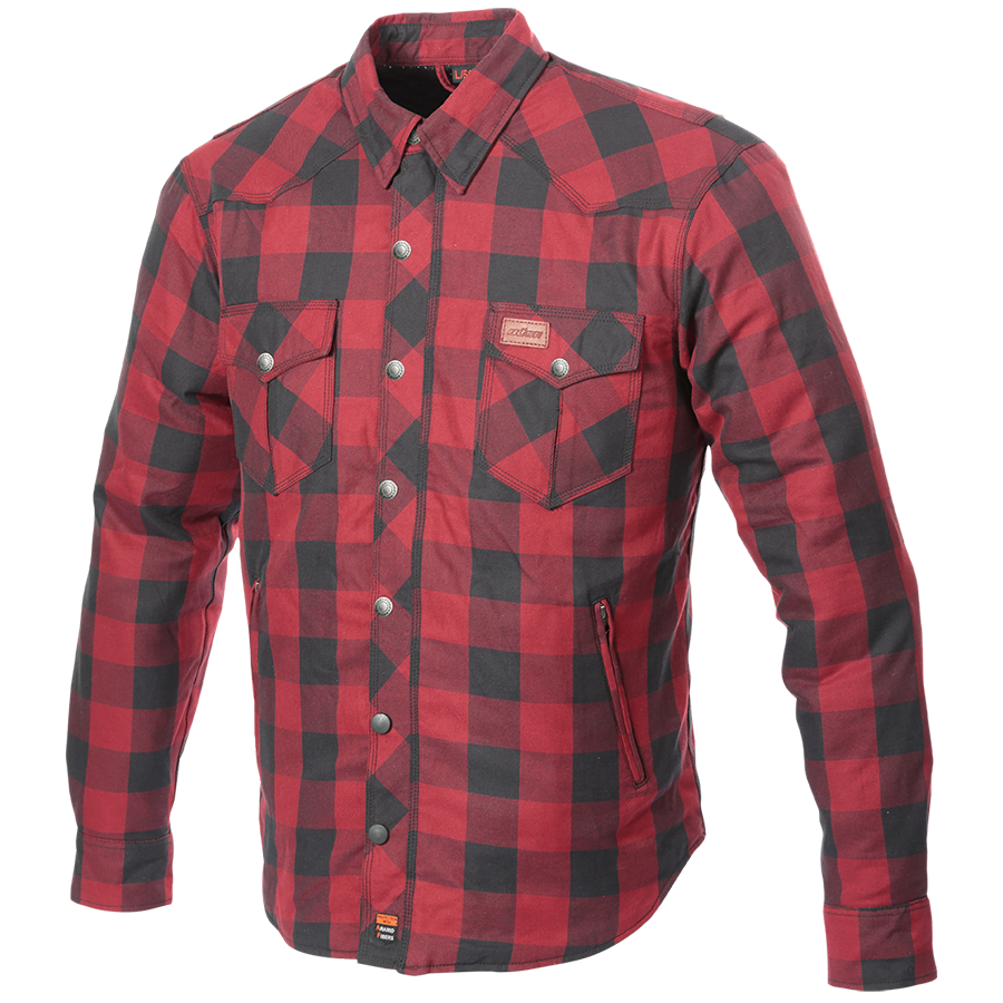 Büse Kevlar Mc-shirt red