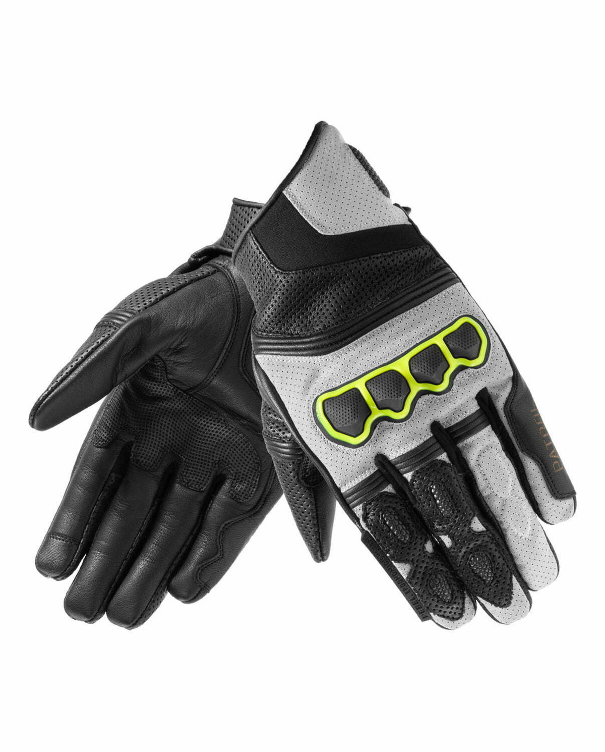 Rebelhorn MC Gloves Patrol scurt negru /gri