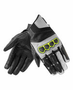 Rebelhorn MC Gloves Patrol scurt negru /gri